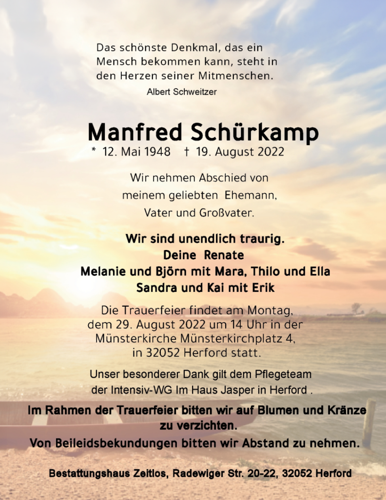 Traueranzeige